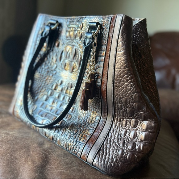 RARE BRAHMIN JOAN TOTE TRINA CAPRI MELBOURNE BAG - Picture 2 of 5